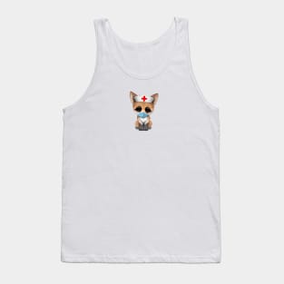 Cute Baby Fox Nurse Tank Top